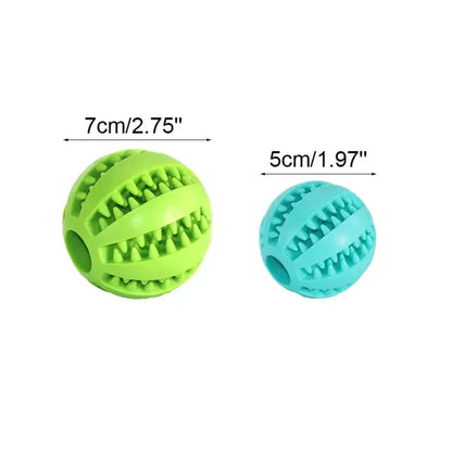 Interactive Rubber Dog Toy Ball